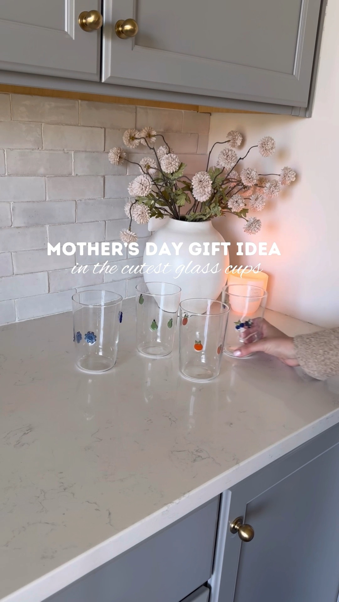 Turning the cutest $9 Walmart fruit glass cups into the sweetest Mother’s Day gifts 🫐🍊🍐🪻
Which color would you pick? 💭

I printed the tags at home directly from Canva at no extra cost 👌🏼

#mothersdaygiftideas #walmartfinds #mothersday #morthersdaygifts #walmart