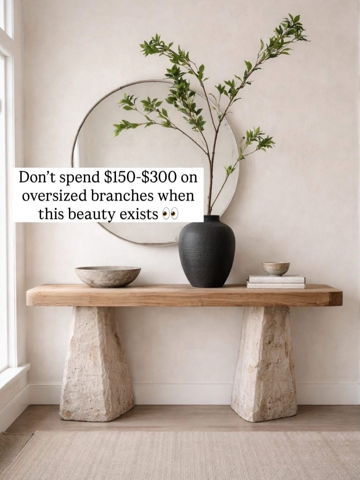 My favorite HUGE faux branch just restocked 🚨🚨