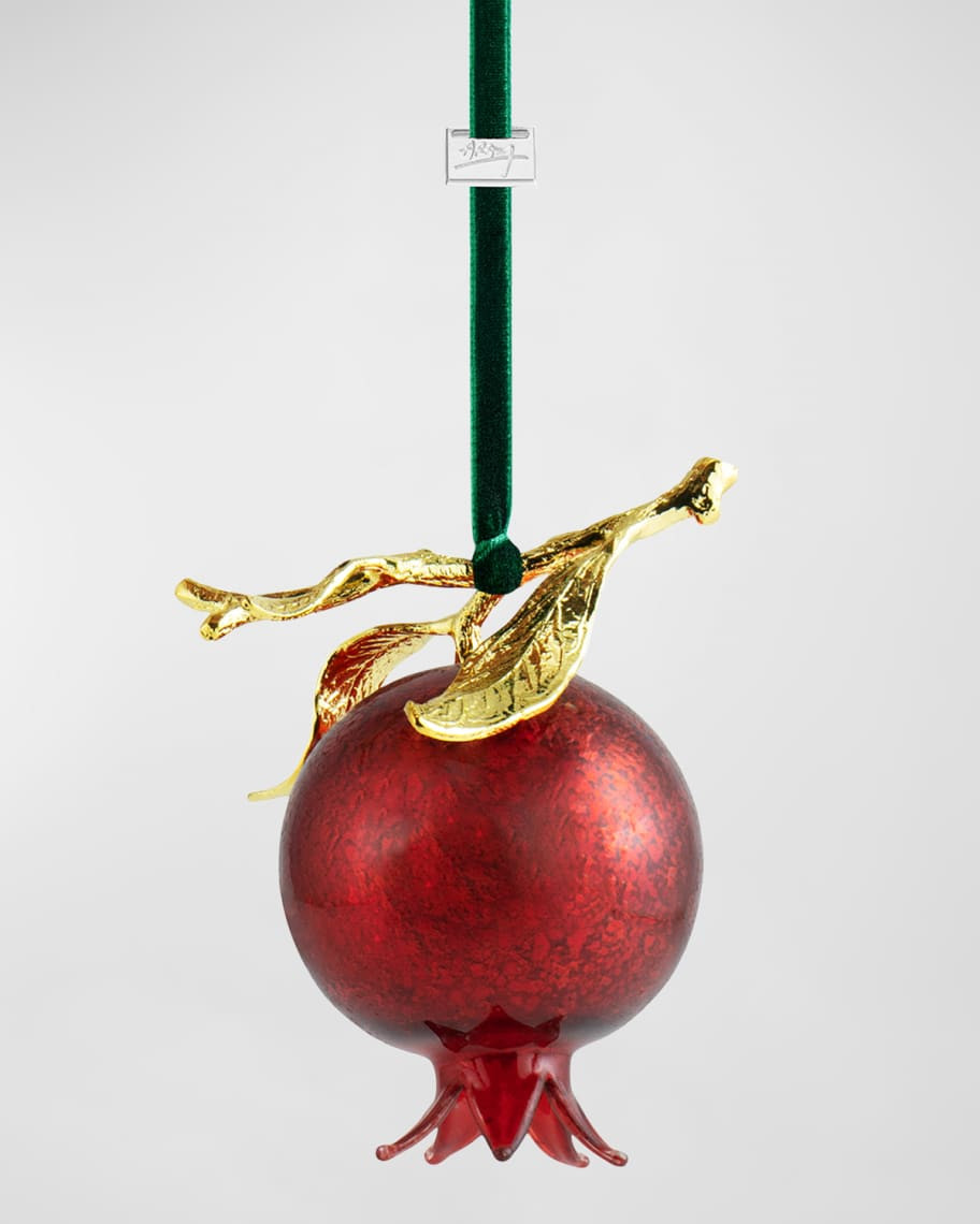 Michael Aram Pomegranate Glass Christmas Ornament | Neiman Marcus