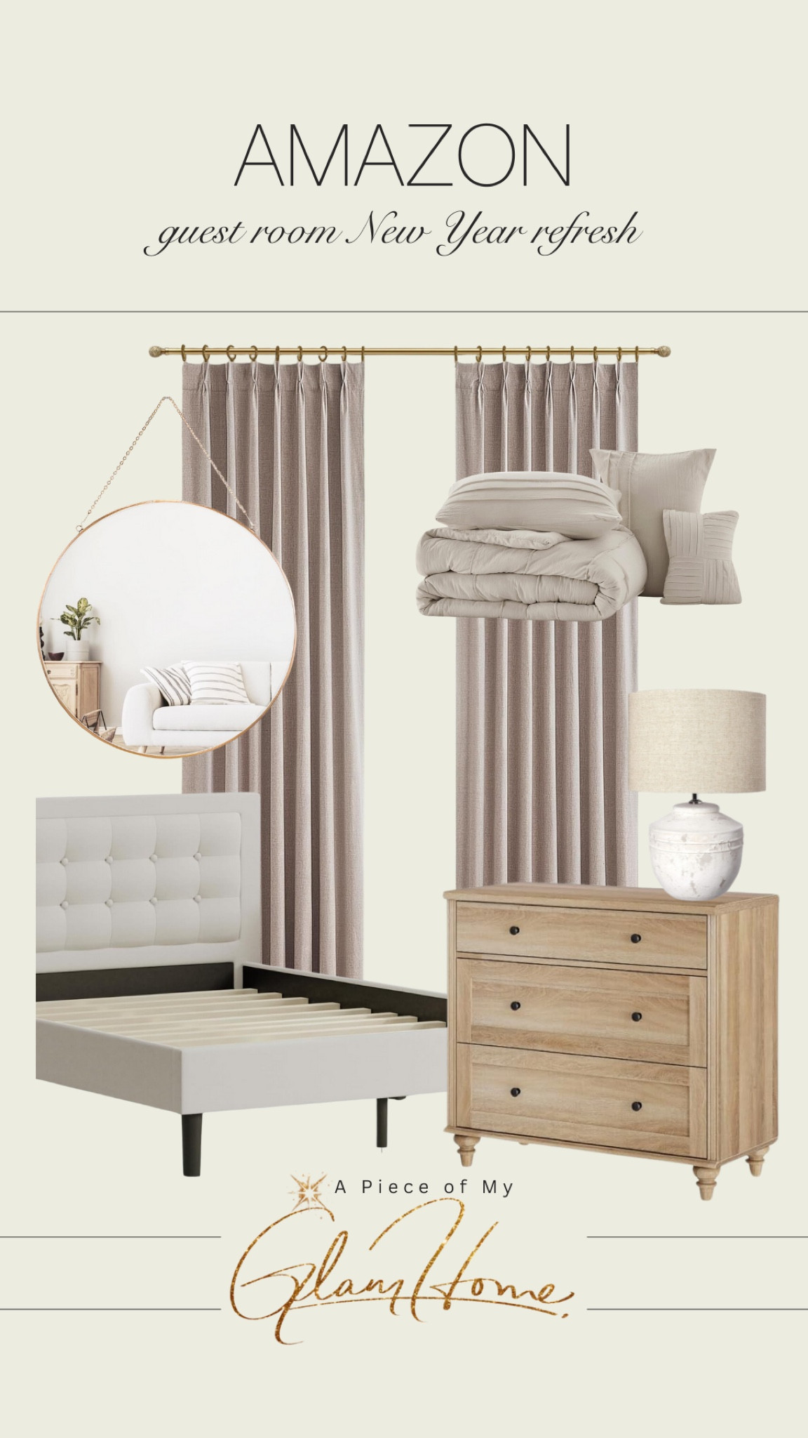 Amazon guest room New Year refresh 

#amazonhome #guestroom #homedecor 

#LTKHome