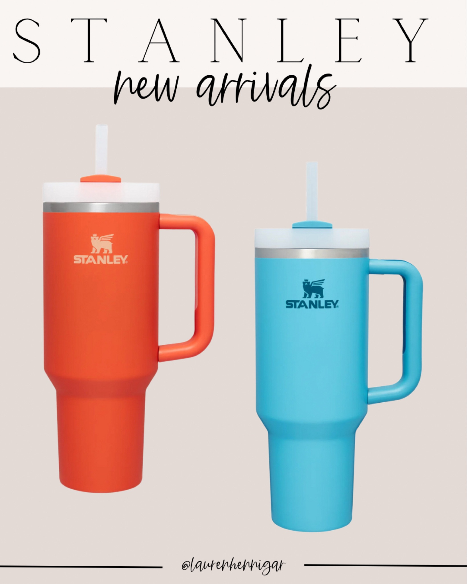 stanley tumblers new arrivals!! & still in stock! just got the pool blue one! 💙🦋

#LTKunder50 #LTKtravel #LTKSeasonal