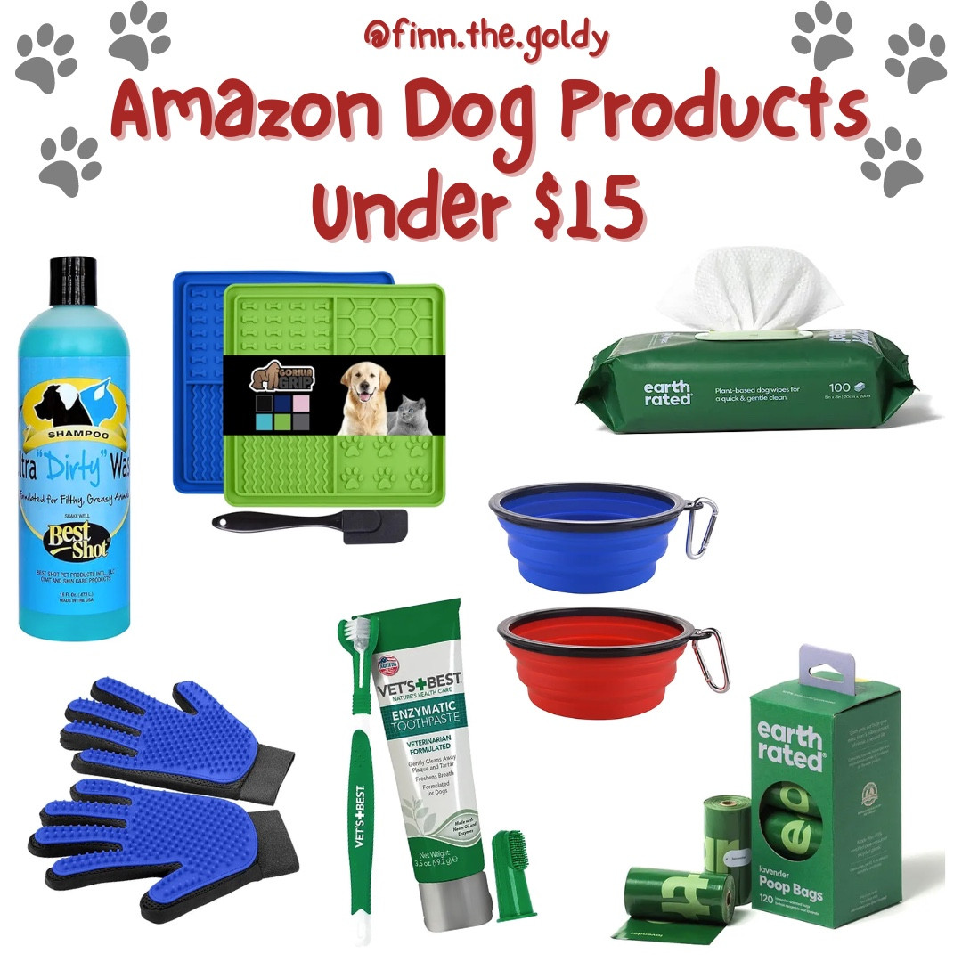 Amazon dog related products under $15🐶🐾 Your dog will thank me!!

#LTKFindsUnder50 #LTKSaleAlert