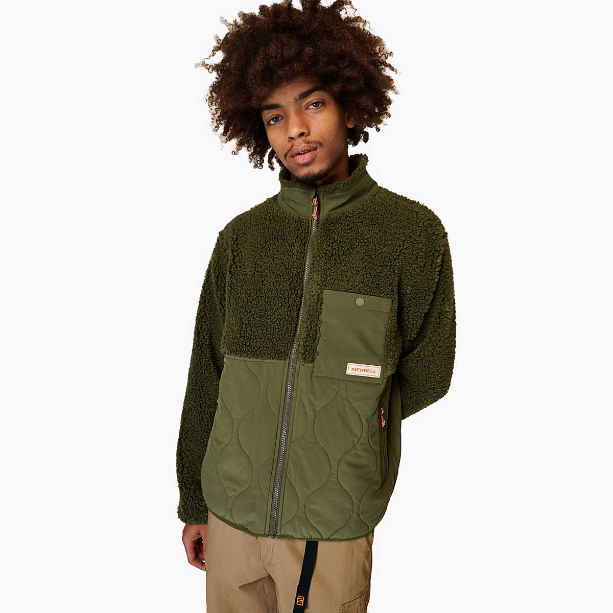 Men's Sherpa Mixup Jacket | Merrell US