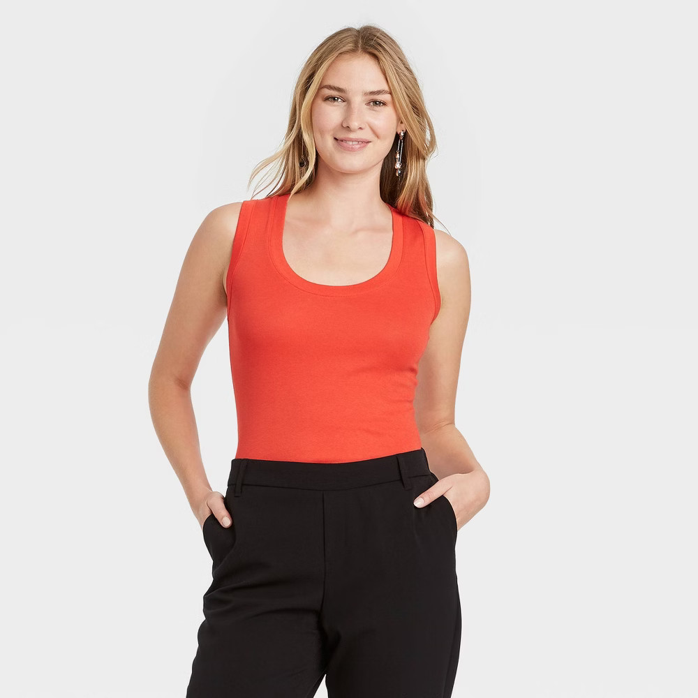 Women's Slim Fit Tank Top - A New Day™ | Target