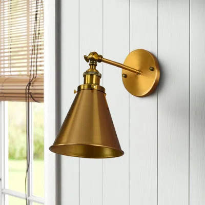 Crampton 1 - Light Gold Swing Arm | Wayfair Professional