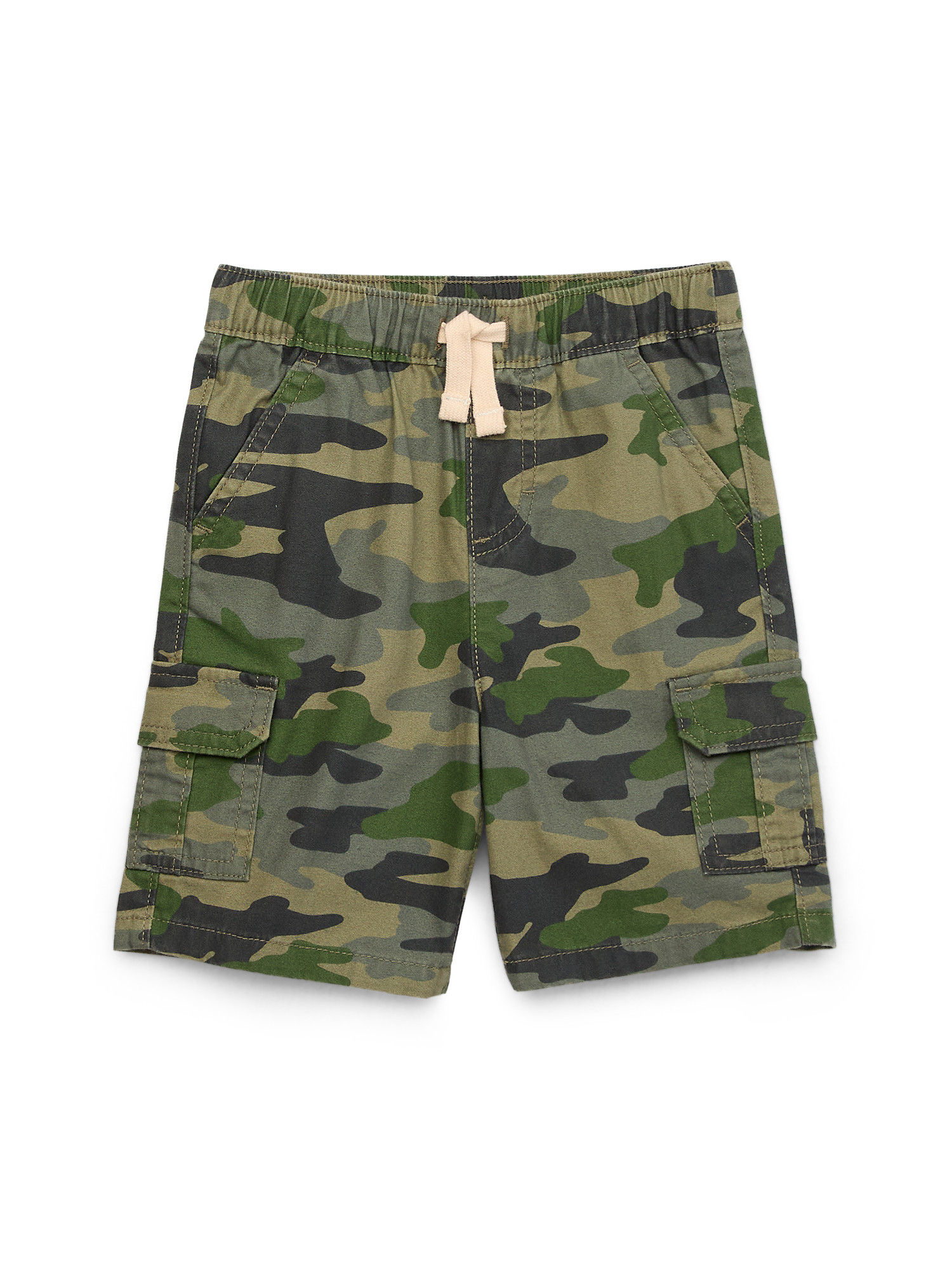 Wonder Nation Toddler Boys Cotton Cargo Shorts, Sizes 12M-5T | Walmart (US)