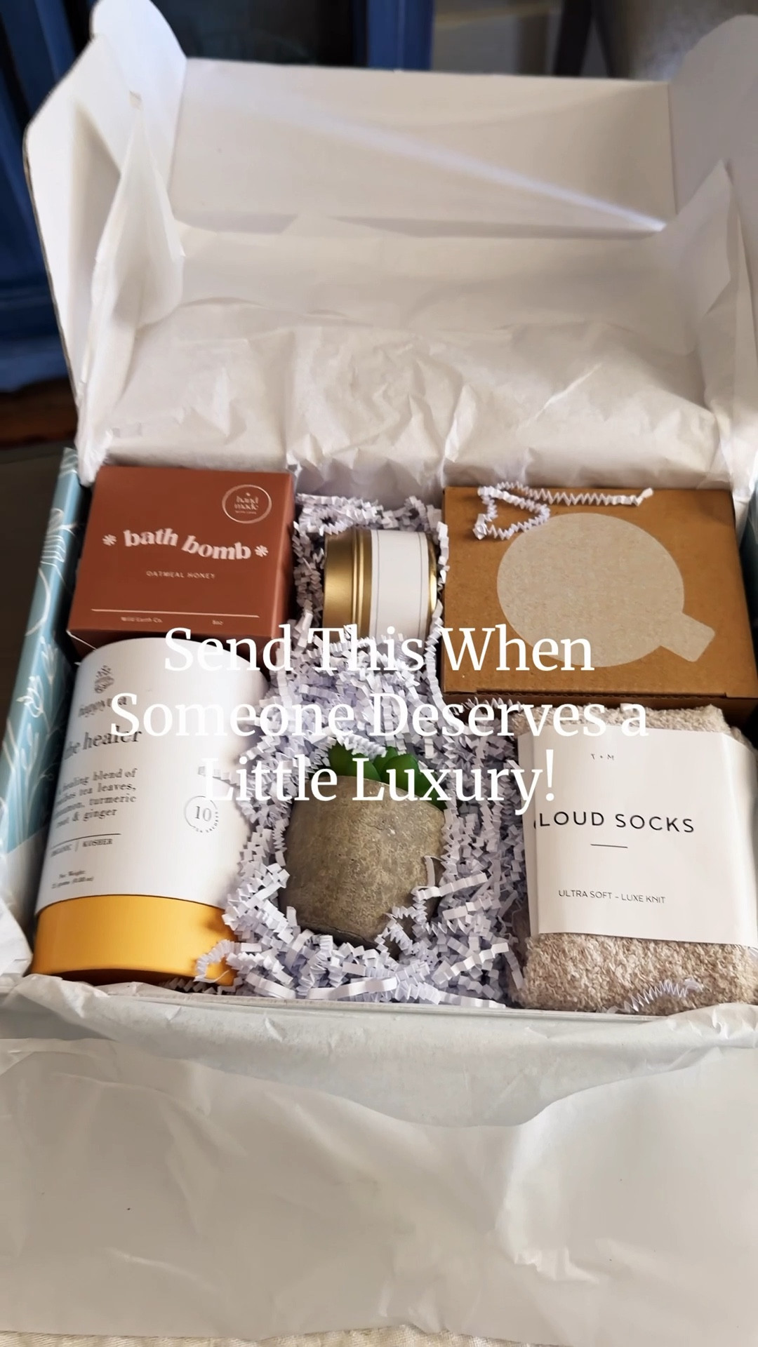 The sweetest little luxury self-care gift 🤍

This Luxe Self-Care Gift Set from UnboxMe is such a thoughtful way to send someone a little comfort and relaxation. 

Whether it’s for a birthday, a get-well gift, a thank you, or just a surprise to brighten someone’s day, it feels like sending a cozy moment in a box.

Inside you’ll find beautiful self-care essentials like a candle, relaxing tea, a soothing bath bomb, and the softest cozy socks — everything you need for the perfect little reset.

Linking this gift set along with a few other thoughtful gift ideas that are perfect when you want to send a little love to someone special. 🤍

#ltkgift #giftideas #selfcaregift #thoughtfulgifts #cozyvibes #ltkhome

#LTKBaby #LTKdayinmylife #LTKvlog