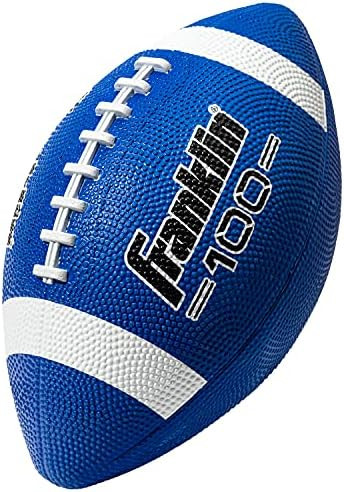 Franklin Sports Kids Junior Grip-Rite Youth Junior Size Rubber Footballs - Peewee Kids Durable Ou... | Amazon (US)