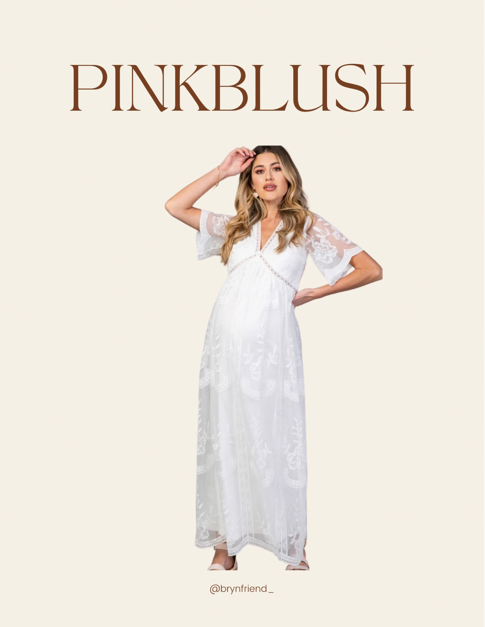 This is a maternity dress that is super cute to wear for maternity pictures!! #maternity #maternitydress #bumpstyle #bump #pregnancy 

#LTKbump #LTKFind #LTKunder50