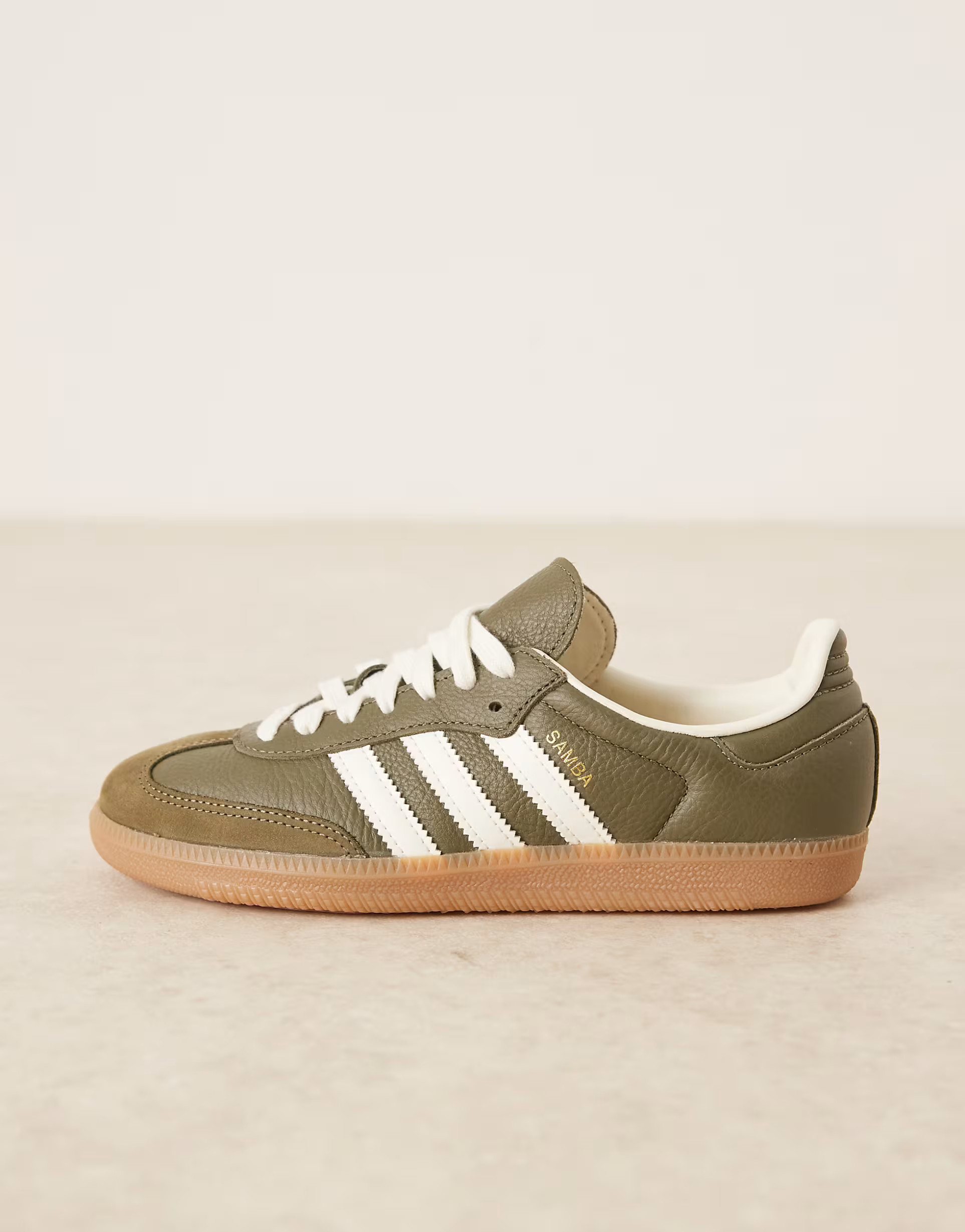 adidas Originals Samba OG sneakers in khaki | ASOS (Global)