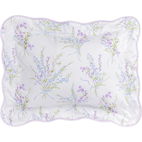 Boudoir Sham, Truvy Lilac - Biscuit Home Shams & Pillows | Maisonette | Maisonette