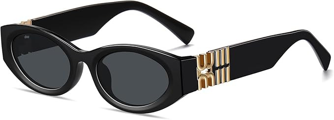 Oval Sunglasses for Women Men Trendy 90s Vintage Y2K Retro Fashion Sun Glasses UV400 Protection C... | Amazon (US)