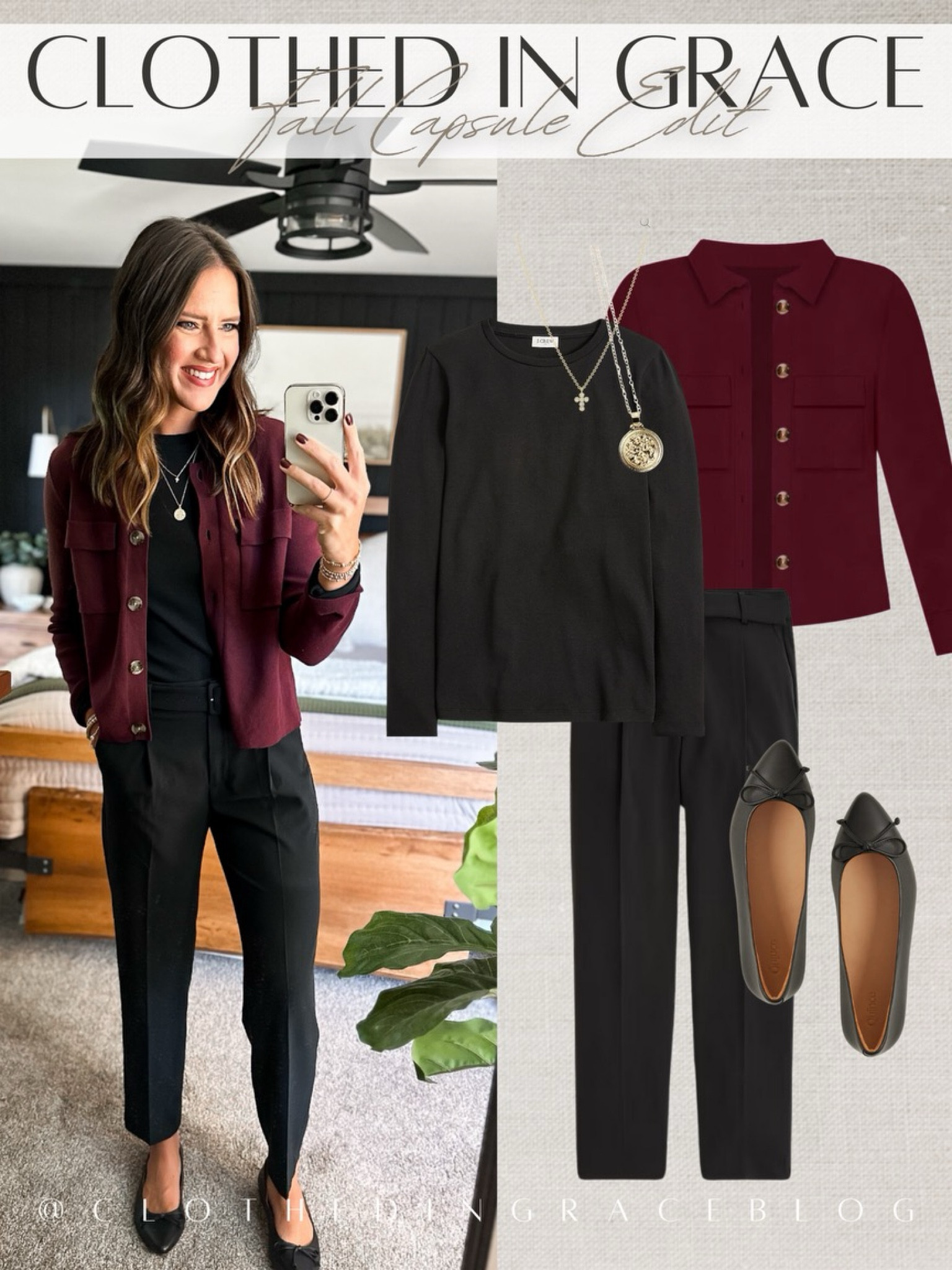 This shirt jacket from our Fall Capsule has been restocked in a few sizes! 

Shirt jacket - medium
Black long sleeve - small
Pants - size 2 regular 


#LTKFindsUnder50 #LTKStyleTip #LTKSaleAlert