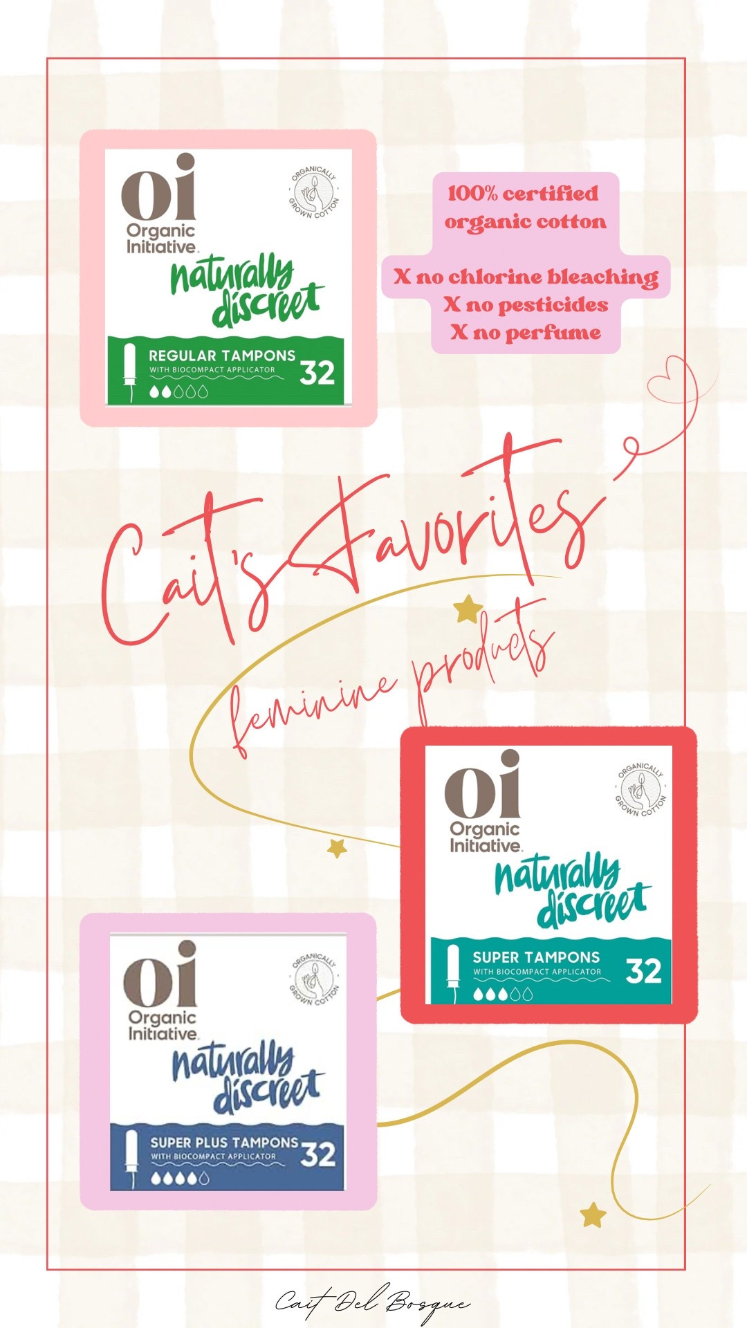I feel kind of weird sharing something like this, but I don’t want to gate keep quality products that are beneficial! These tampons are made with 100% certified organic cotton + without all the junk that some many others are full of! 

Non toxic, non toxic bathroom, non toxic women, personal care

#LTKBeauty #LTKFindsUnder50