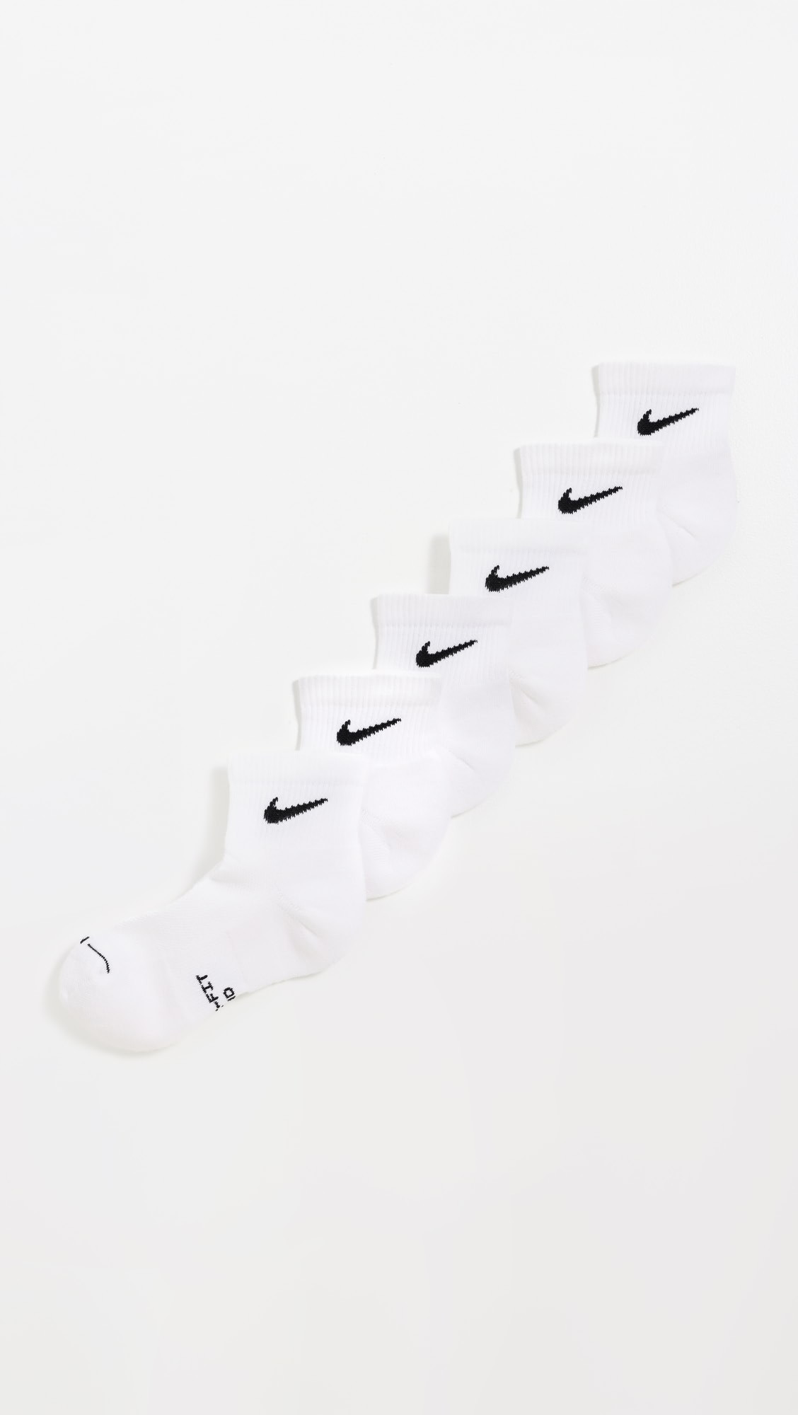 Nike Everyday Elevated Ankle Socks 6 Pack | Shopbop | Shopbop