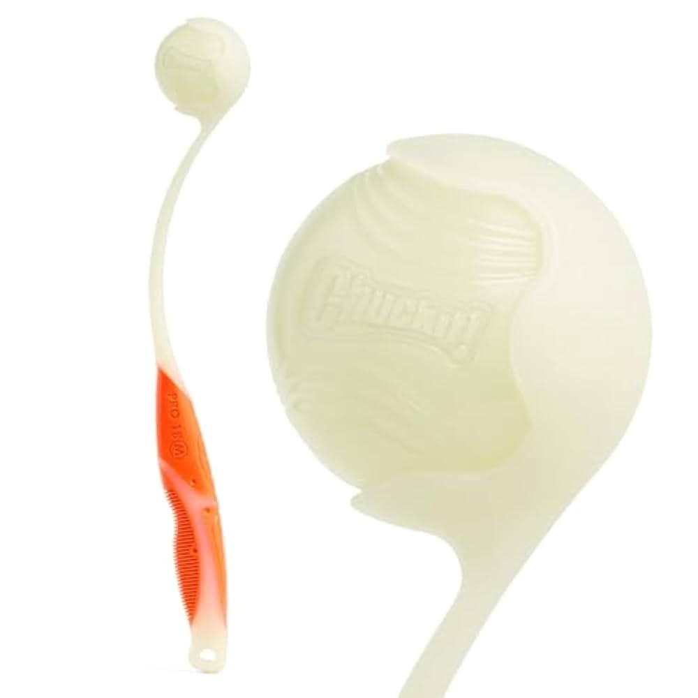 Chuckit Pro Fetch Toy Ball Launcher For Dogs; Compatible With Any Chuckit! Medium Size 18 Inch + ... | Amazon (US)