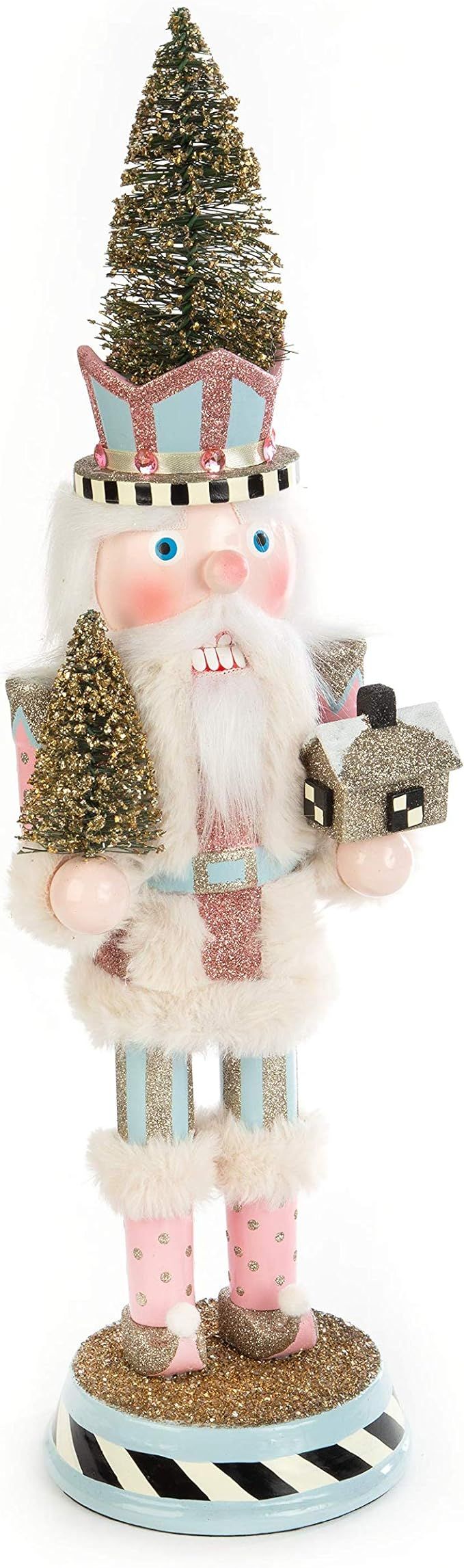 MacKenzie-Childs Home Sweet Snow Nutcracker, Holiday Figures and Christmas Decorations | Amazon (US)