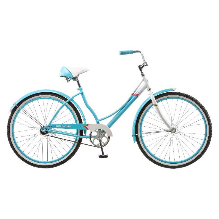 Schwinn Women's Legacy 26" Cruiser Bike - Blue/White | Target