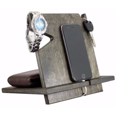 Universal Wood Cell Phone Docking Station-Ebony | Walmart (US)