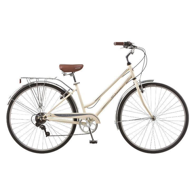 Schwinn Women's Gateway 700c/28" Hybrid Bike - Cream | Target