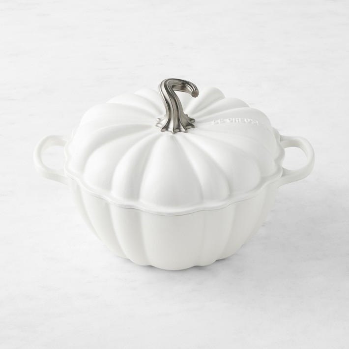 Le Creuset Enameled Cast Iron Pumpkin Cocotte, 4-Qt. | Williams-Sonoma