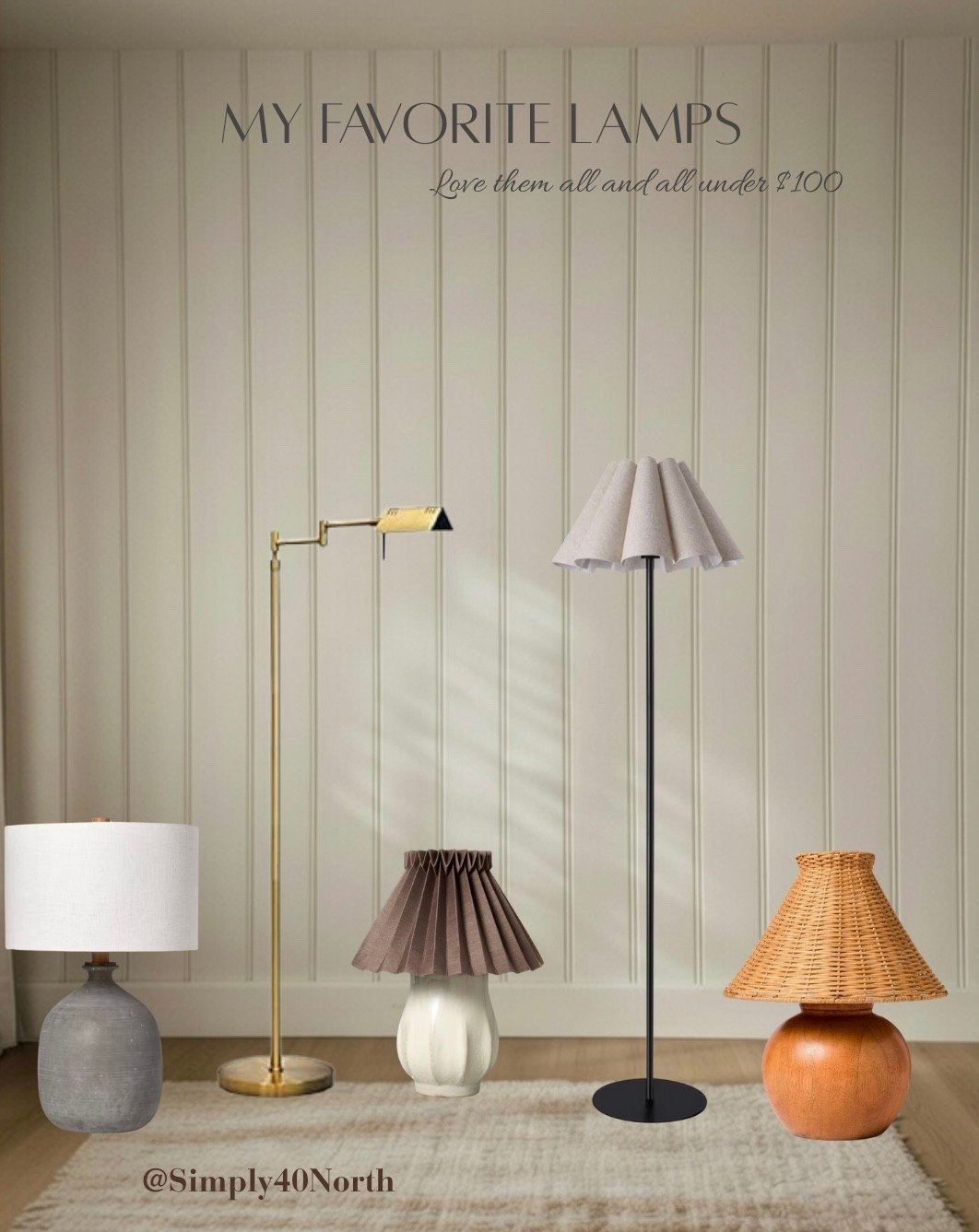 My favorite lamps that I have and love.  All are under $100.

#LTKFindsUnder100 #LTKHome