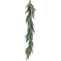 Artgar Pine Garland - 6Ft Christmas Garland - Real Touch Pine Garland - Artificial Green Cedar Ga... | Amazon (US)