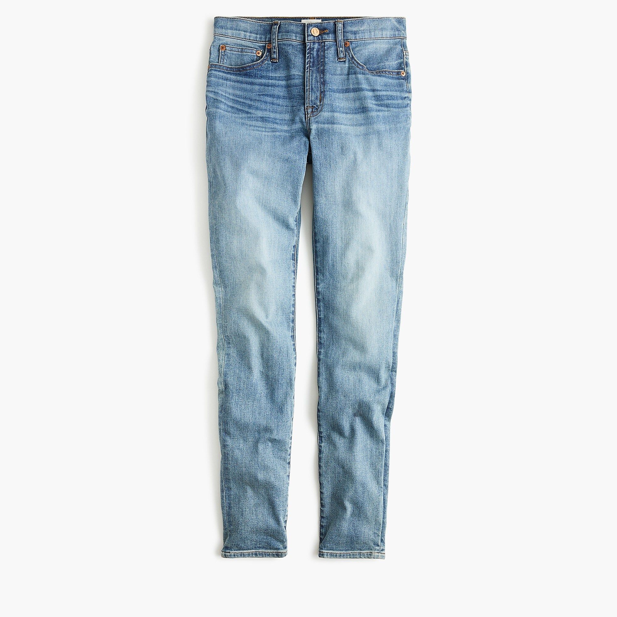 9" high-rise toothpick eco jean in rustic ocean | J.Crew US