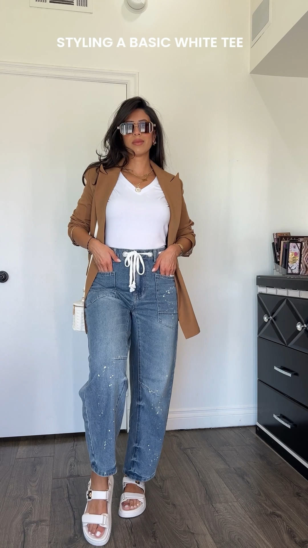 Styling a basic white tee. Full Amazon outfit 
Barrel jeans size 4
White tee size small 
Blazer size small 

#LTKStyleTip #LTKFindsUnder50 #LTKSeasonal
