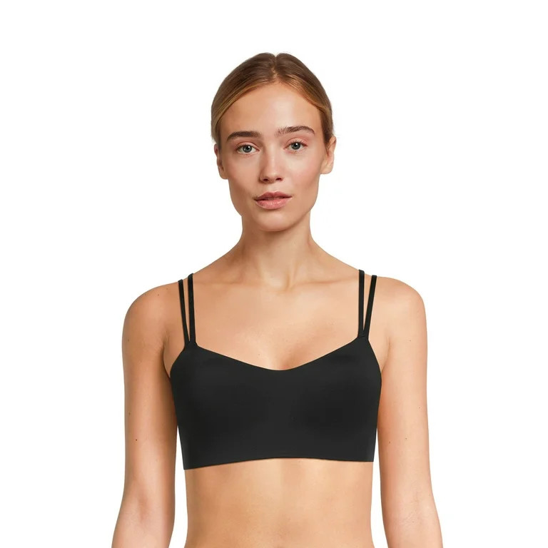 Avia Women's Medium Support Strappy Sports Bra, Sizes S-XXXL - Walmart.com | Walmart (US)