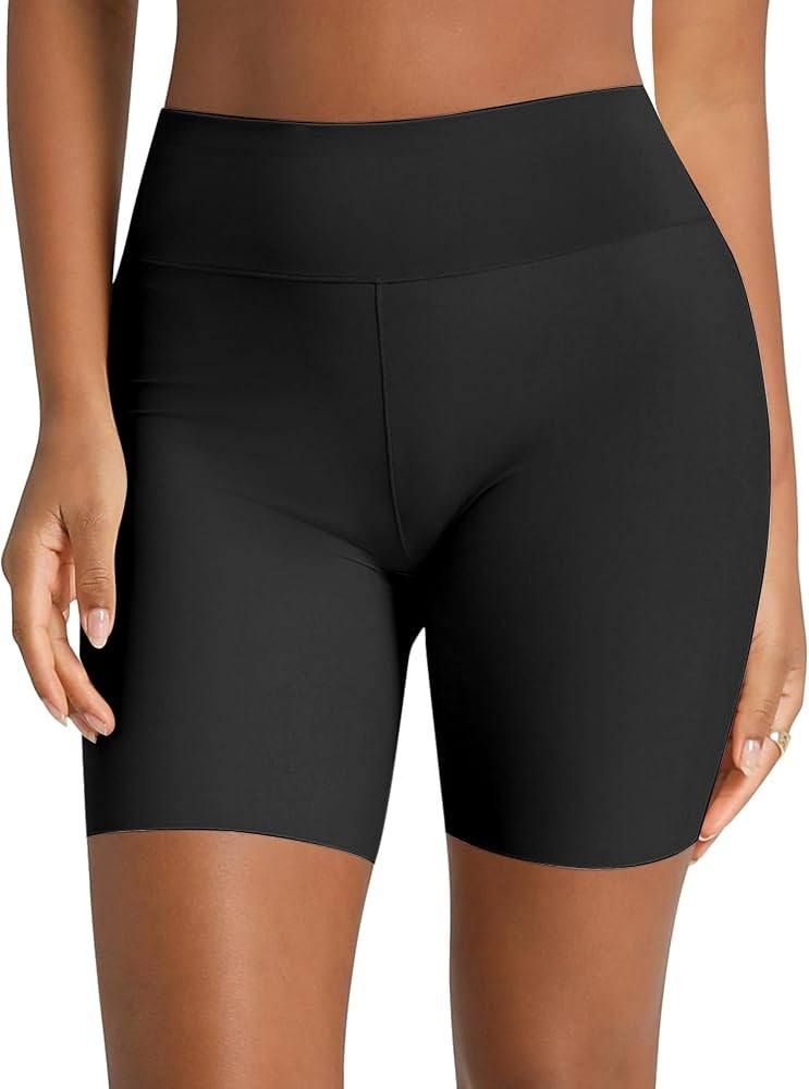 AugYew Women's Cooling Slip Shorts Under Dresses - Anti Chafing High Waisted Boyshort Underwear f... | Amazon (US)