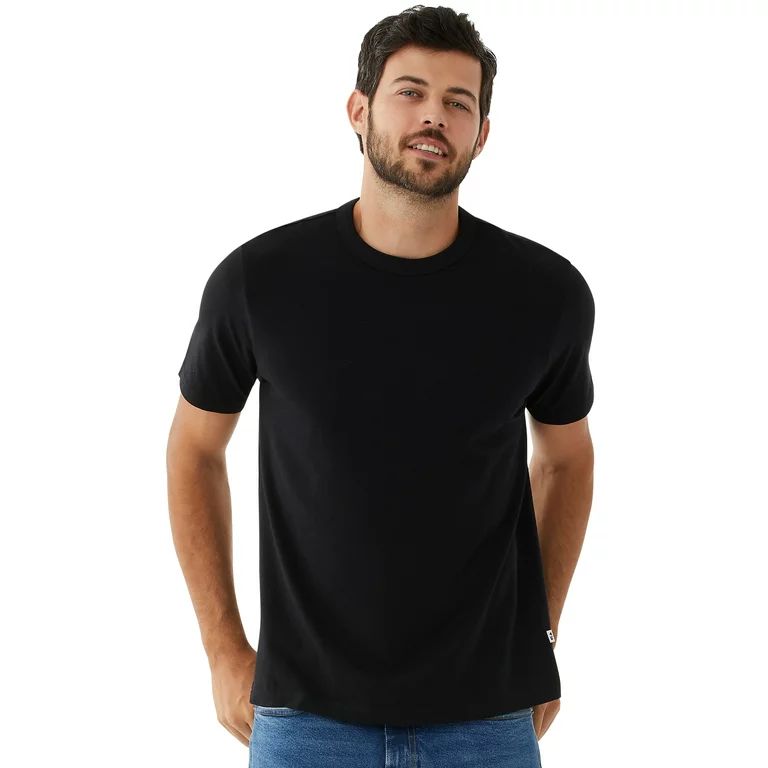 Free Assembly Men's Short Sleeve Pullover Relaxed Fit T-Shirt | Walmart (US)