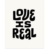 Love Is Real 8 X 10 Screen Print | Etsy (US)