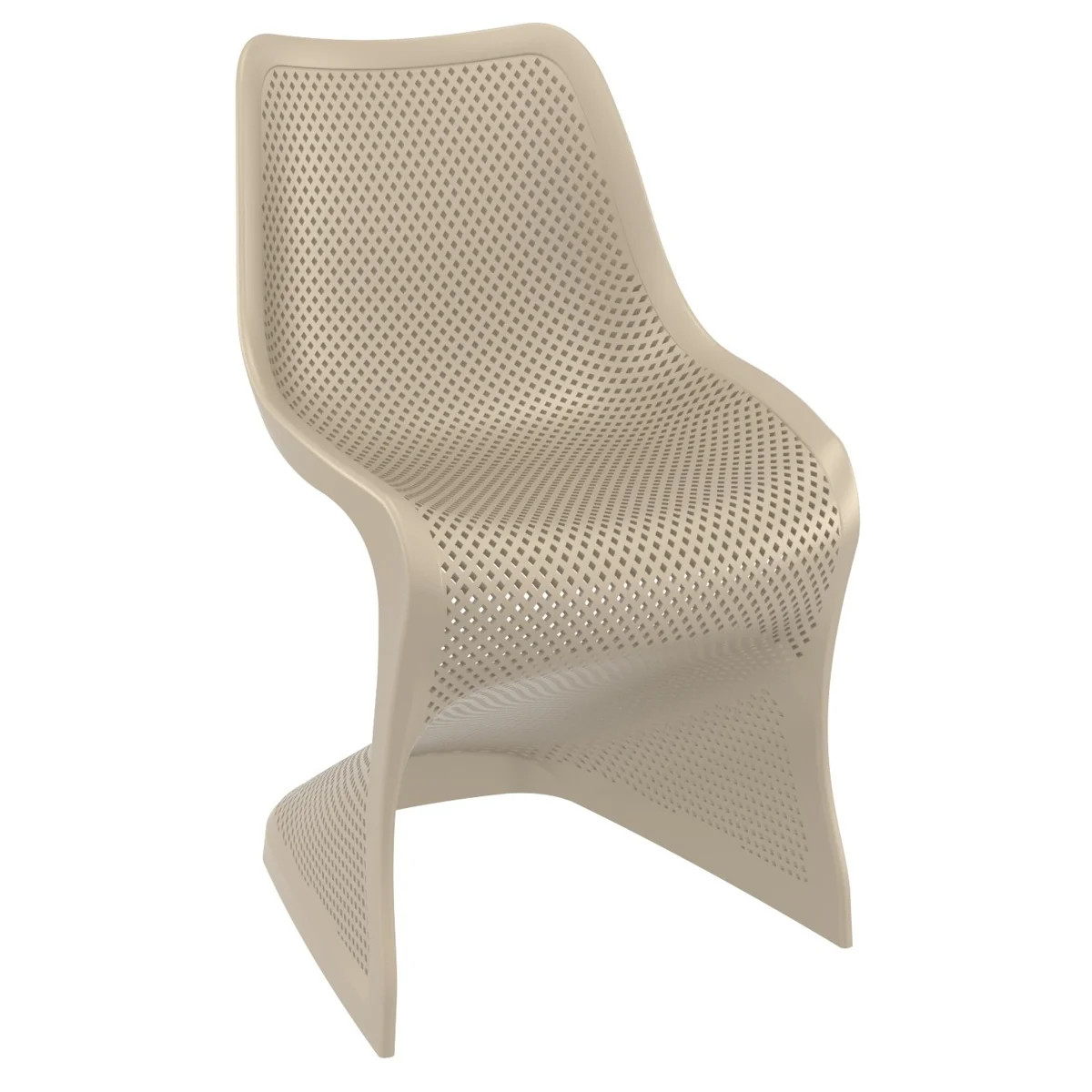 Spector Stacking Patio Dining Side Chair (Set of 2) | Wayfair North America