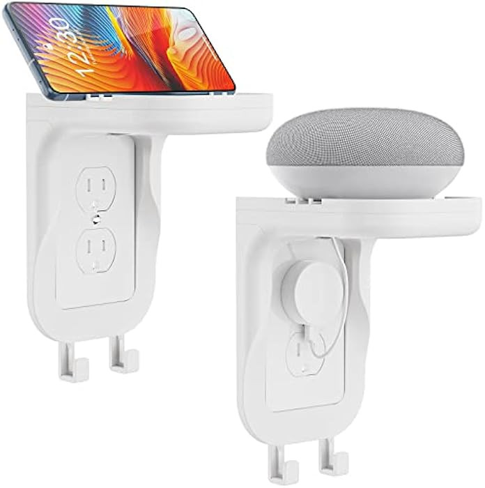 WALI Wall Bathroom Shelf Standard Vertical Duplex GFCI Decorative Outlet for Cell Phone, Dot, Goo... | Amazon (US)