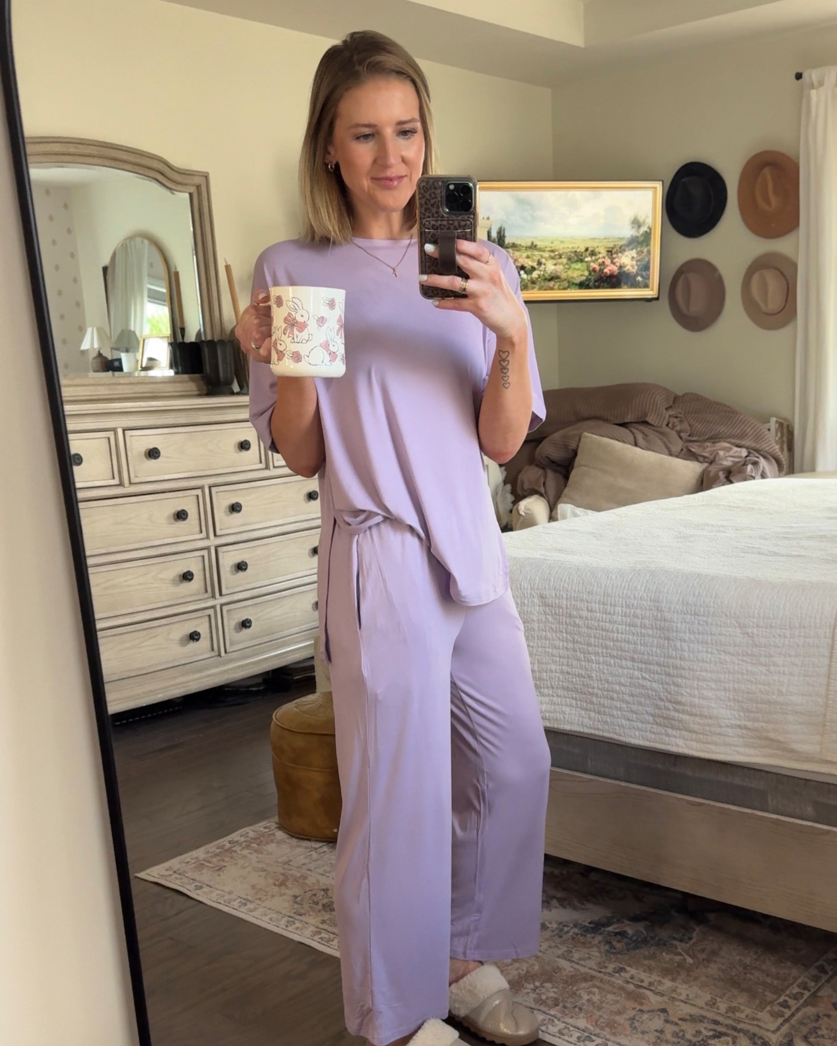 Amazon pjs I’m loving! This set feels like bamboo but even stretchier and better! So incredible soft and comfy 

#LTKmorningroutine #LTKSeasonal #LTKmomlife