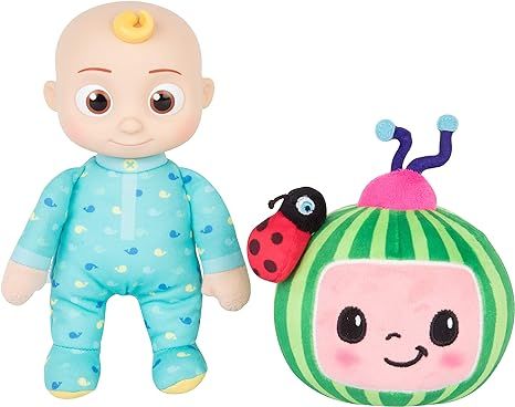 CoComelon JJ and Melon Plush Stuffed Animal Toys, 2 Pack - 8" Plush - for Ages 18 Months and up | Amazon (US)