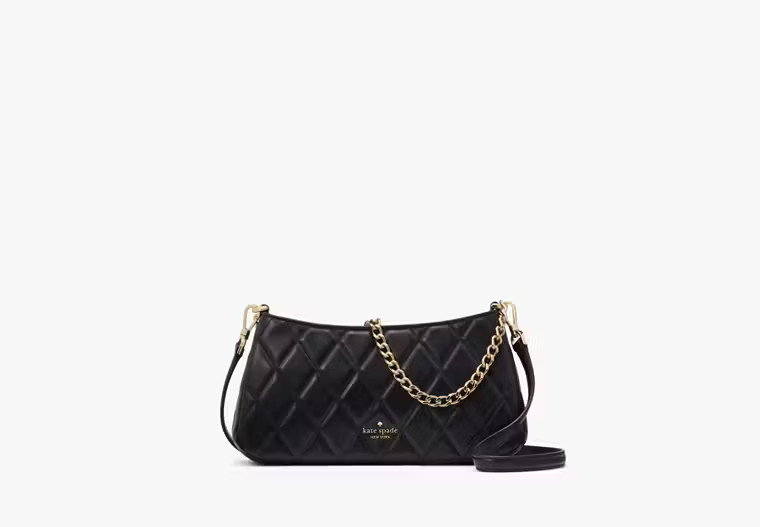 Kate Spade Carey Small Convertible Crossbody, Black | Kate Spade Outlet
