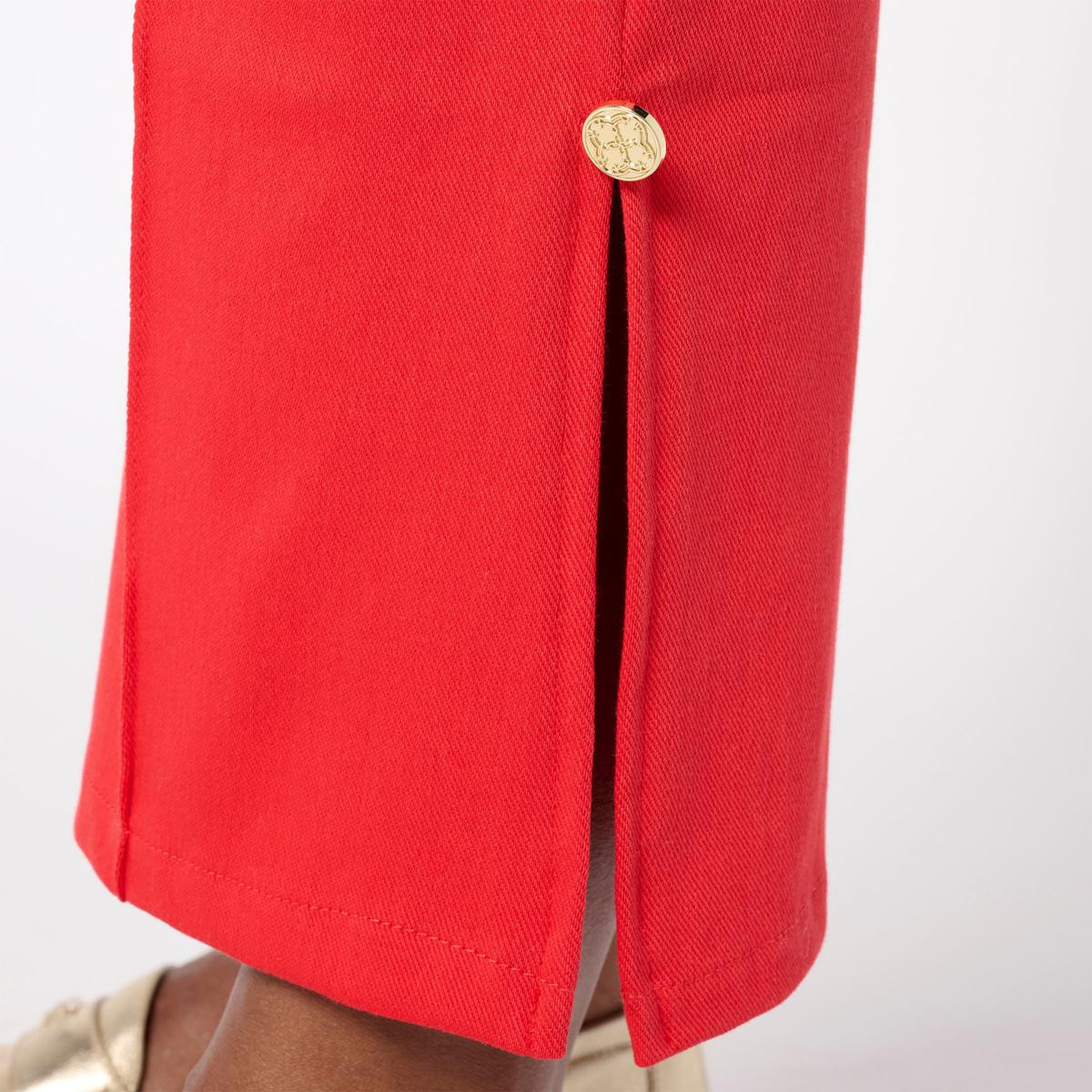 C Wonder Pull-On Wonder Stretch Denim Knit Ankle Pant | HSN