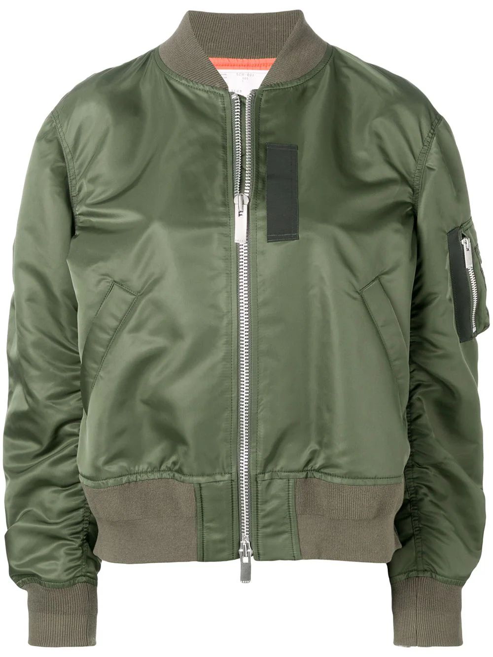 sleeve pocket bomber jacket | Farfetch (US)