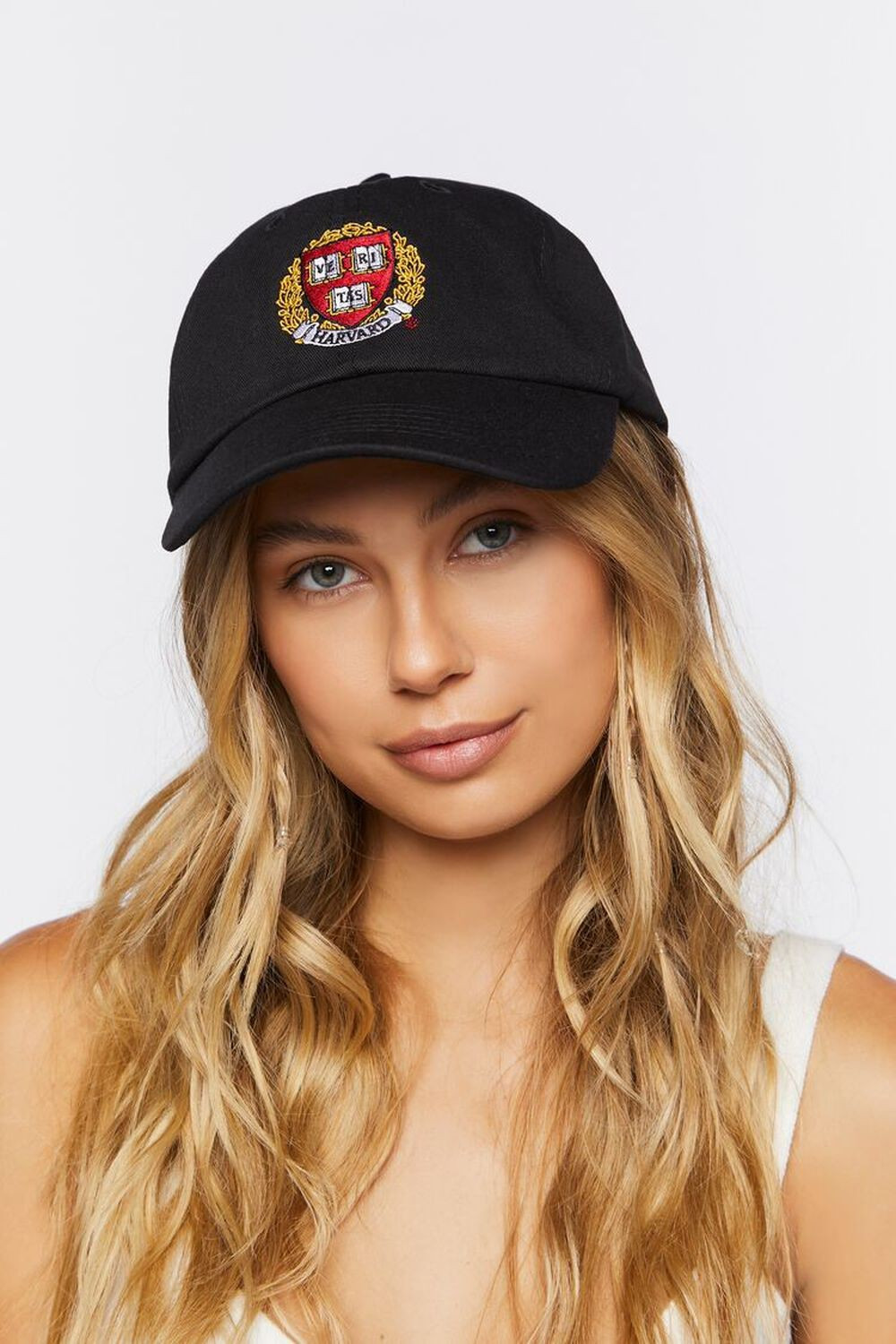 Embroidered Harvard Baseball Cap | Forever 21 (US)