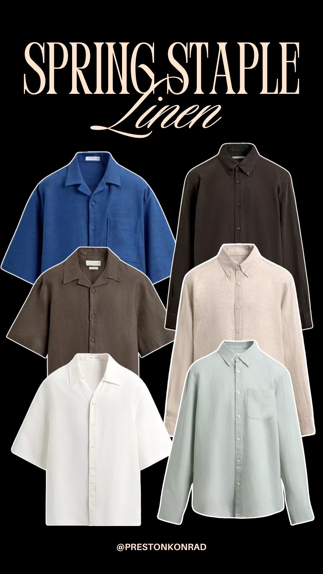 For my ladies… if you’re shopping for your husband or boyfriend this spring, a good linen button-down is pretty much all he needs! Linking my @Zara go-to’s right here. You’re welcome 🫶

#LTKootd #LTKSeasonal #LTKMens