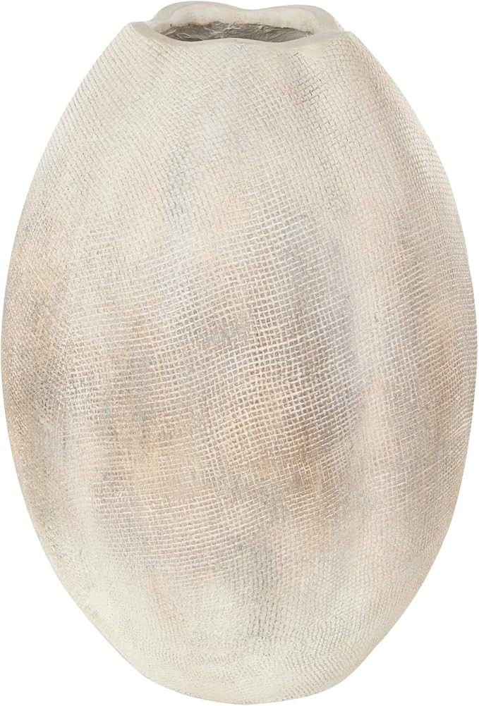 Deco 79 Magnesium Oxide Decorative Vase Antique Centerpiece Vase with Checkered Patterns, Flower ... | Amazon (US)