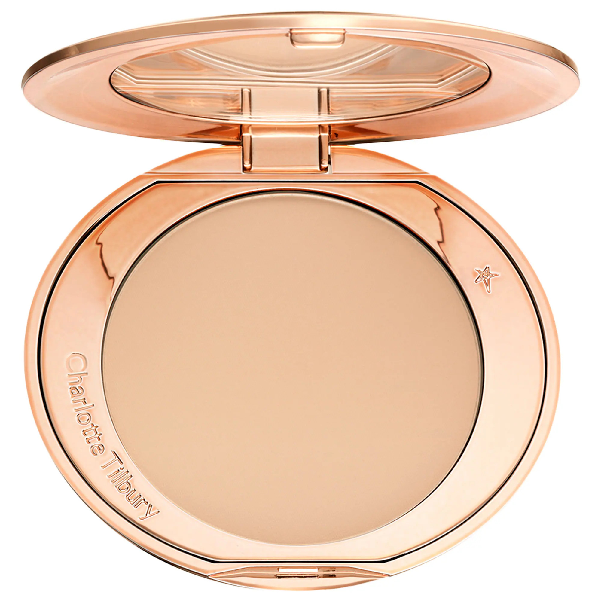 Charlotte Tilbury Airbrush Flawless Finish Setting Powder 2 Medium 0.28 oz | Sephora (US)
