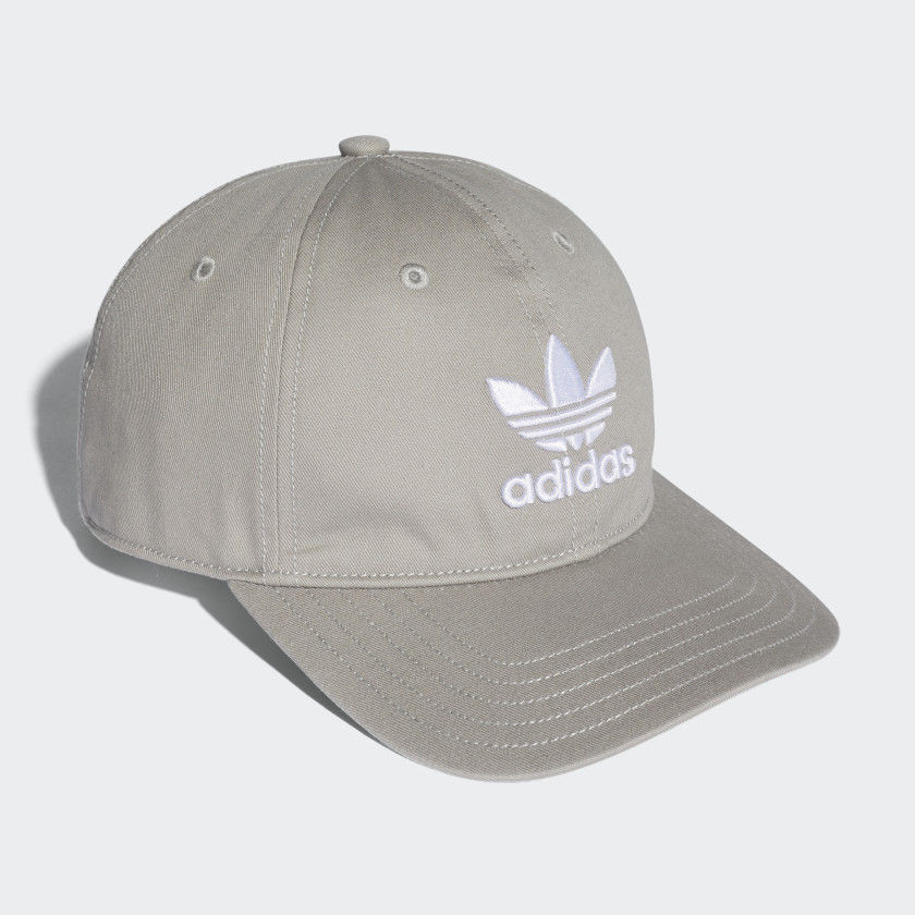 Adidas Originals Trefoil Cap Baseball Hat Adjustable - BK7282 - Grey | Bonanza (Global)