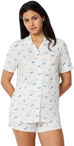 Amazon Essentials x Sofia Grainge Mommy and Me Short Sleeve Pajama Set | Amazon (US)