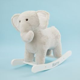 Personalised Grey Elephant Rocker Toy | My 1st Years (Global)