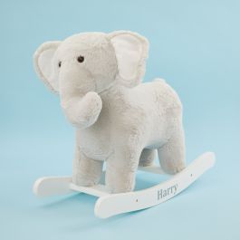 Personalised Grey Elephant Rocker Toy | My 1st Years (Global)