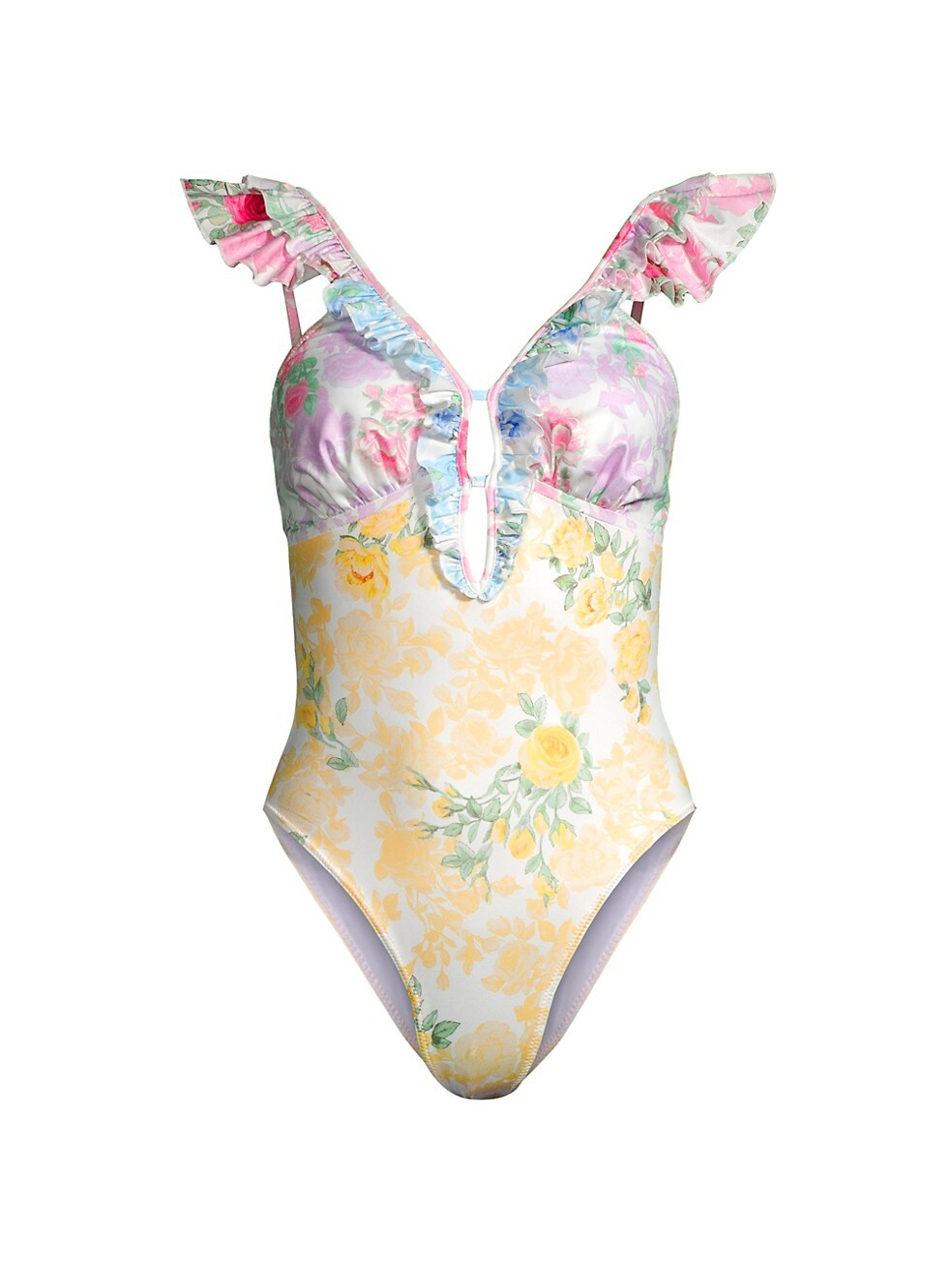 LoveShackFancy Tibbie One-Piece Swimsuit | Saks Fifth Avenue