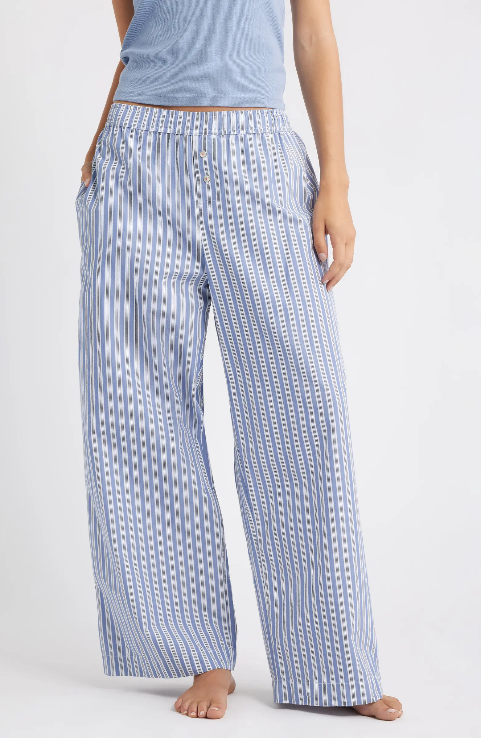 Cotton Boxer Sleepwear Pants | Nordstrom